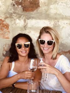 Clare Southwell wine tasting
