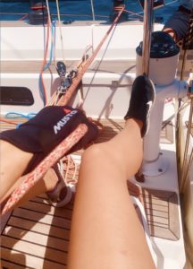 Clare Southwell sailing musto